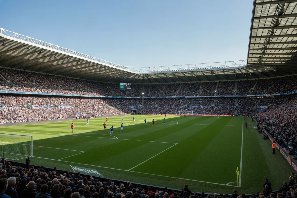 Football Match at Hampden Park
